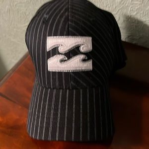 Pinstripe billabong hat